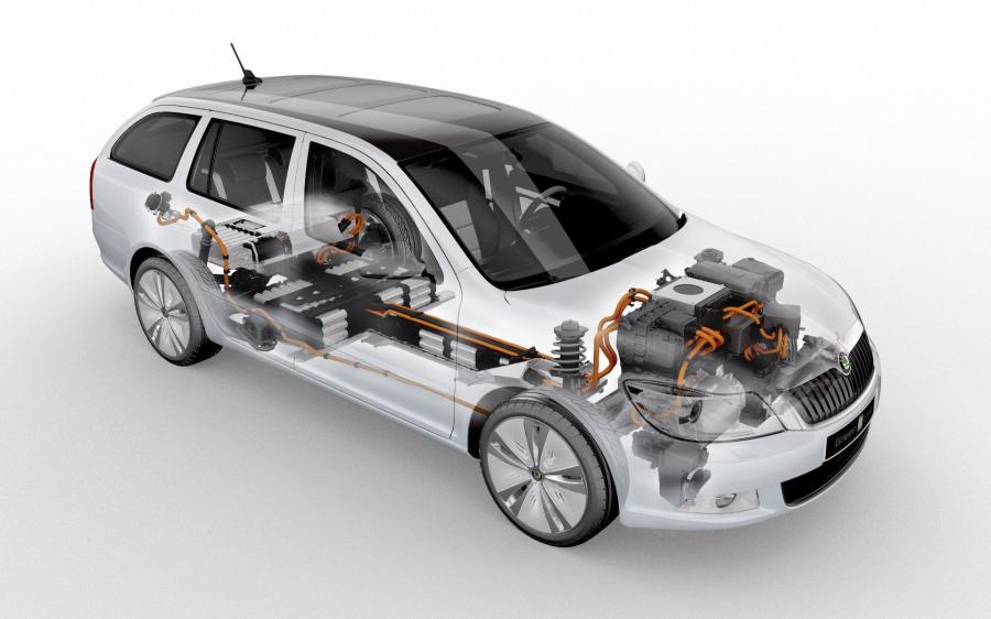  Skoda Octavia Green E-Line Concept 2010 года  (фото 21 из 46)